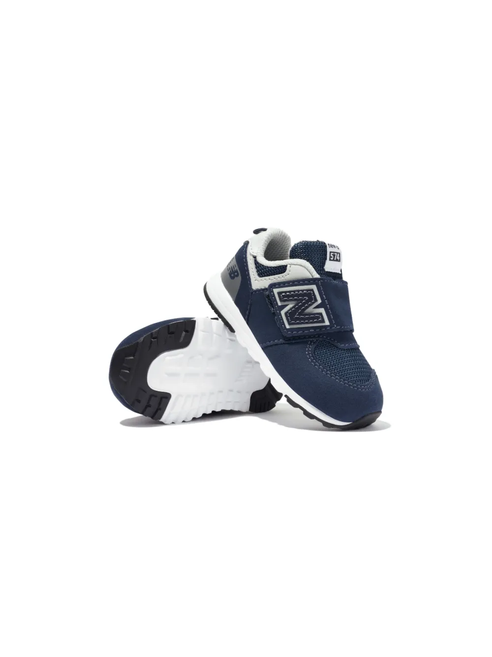 New Balance Kids Sneakers met klittenband - Blauw