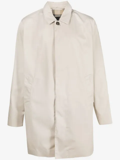 Barbour single-breasted coat