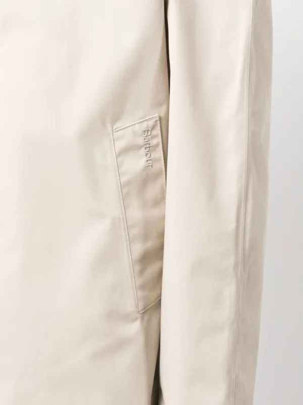 Barbour single-breasted Coat | Neutrals | FARFETCH