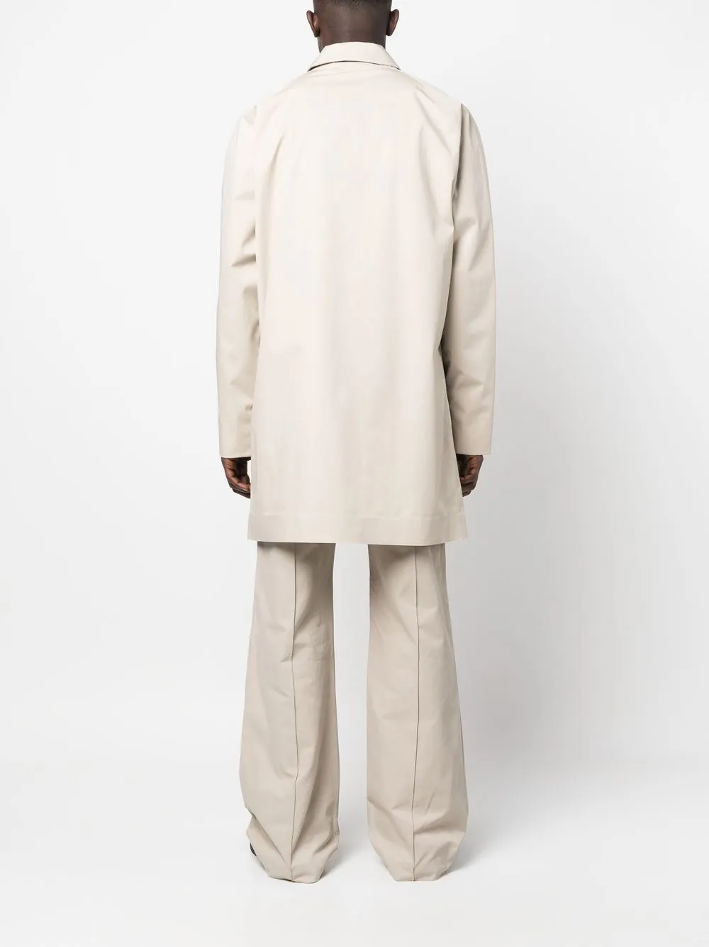 Barbour Single-breasted Coat In Neutrals