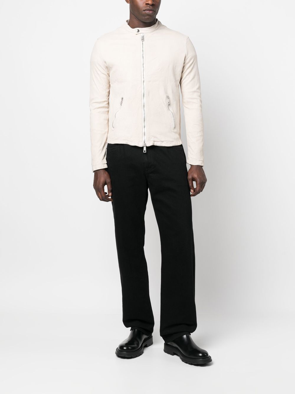 Giorgio Brato single-breasted high-neck Blazer - Farfetch