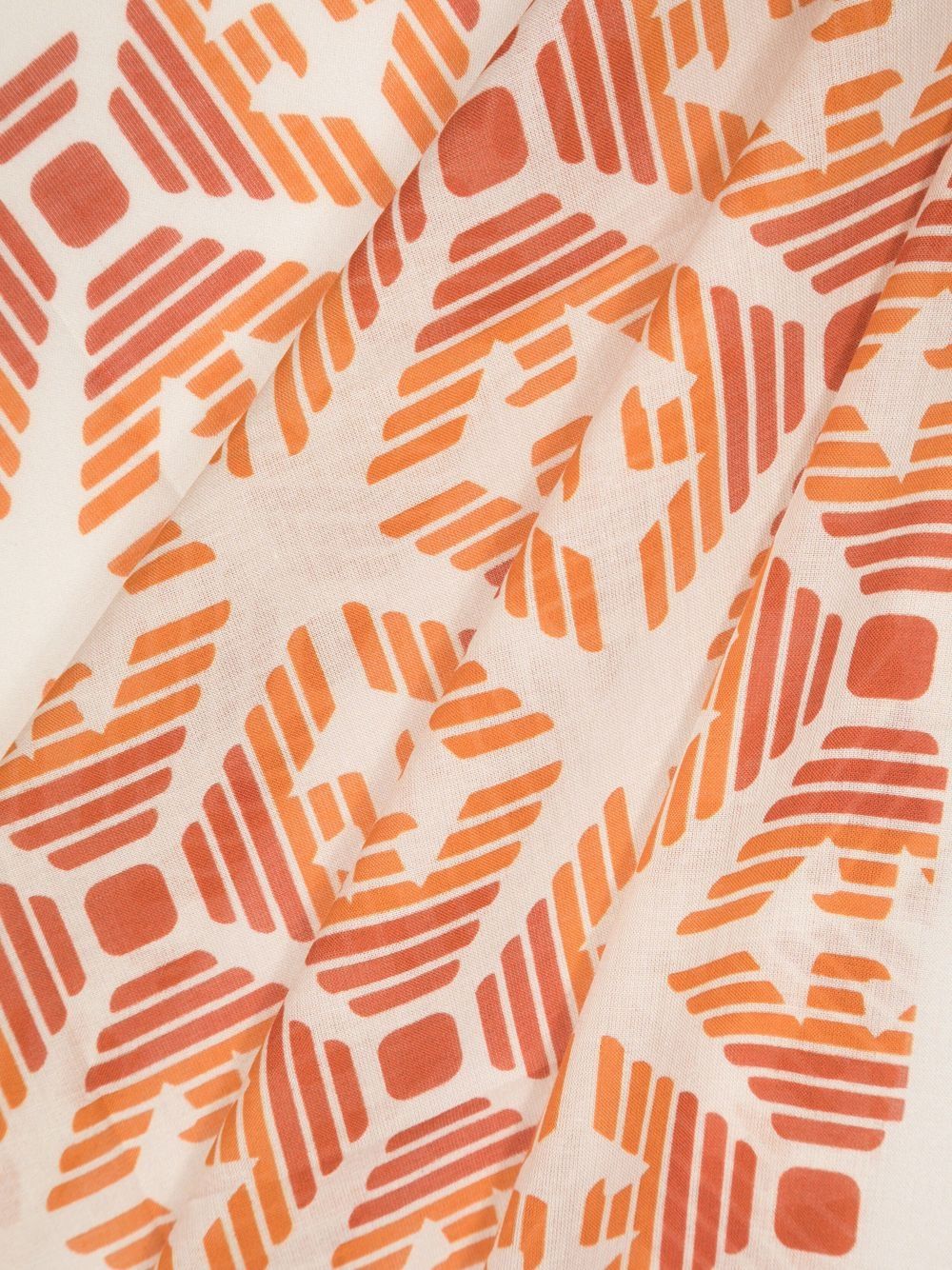 Emporio Armani Kids Sjaal met abstracte print - Oranje