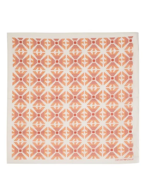 Emporio Armani Kids abstract-print scarf