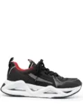 Ea7 Emporio Armani mesh-panelled low-top sneakers - Black