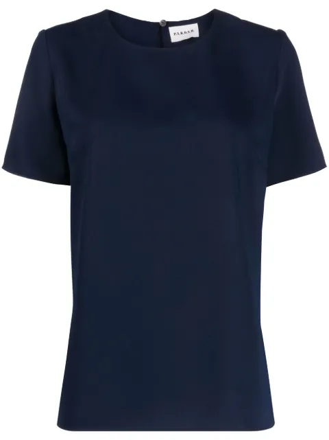 P.A.R.O.S.H. short-sleeved cady blouse