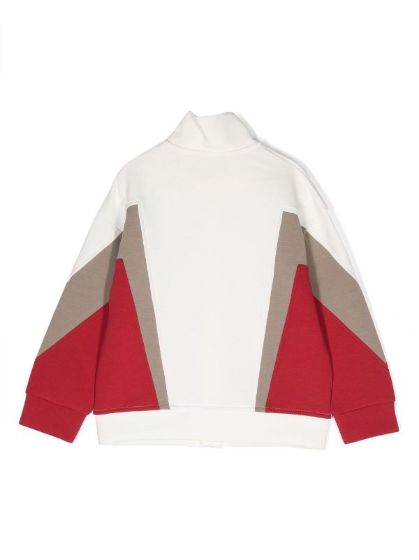 Emporio Armani Kids contrast-trim Jacket - Farfetch