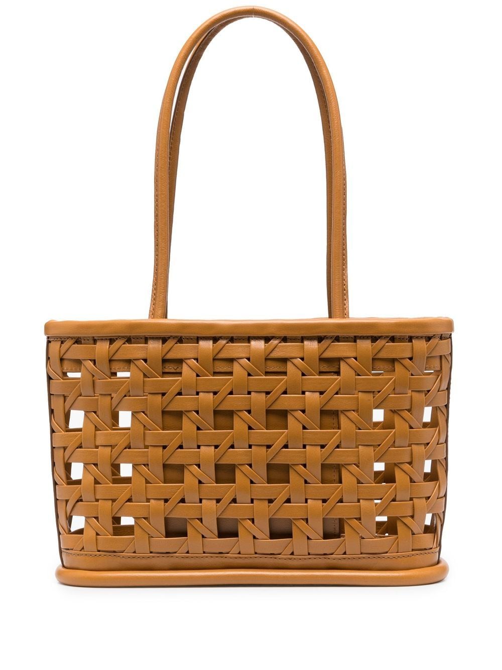 LEMELS interwoven leather tote bag