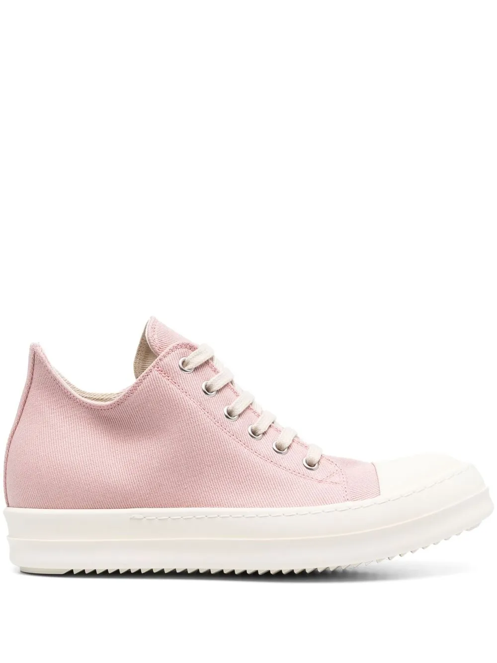 

Rick Owens DRKSHDW low-top canvas sneakers - Pink