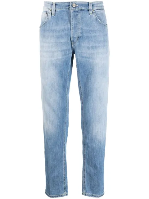 DONDUP light-wash straight-leg jeans