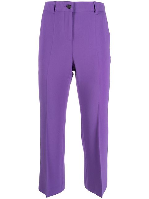 Alberto Biani cropped tailored trousers