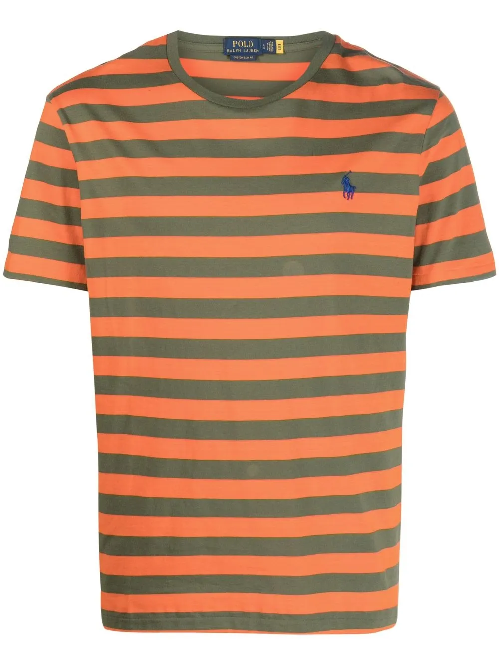 

Polo Ralph Lauren striped cotton T-shirt - Naranja