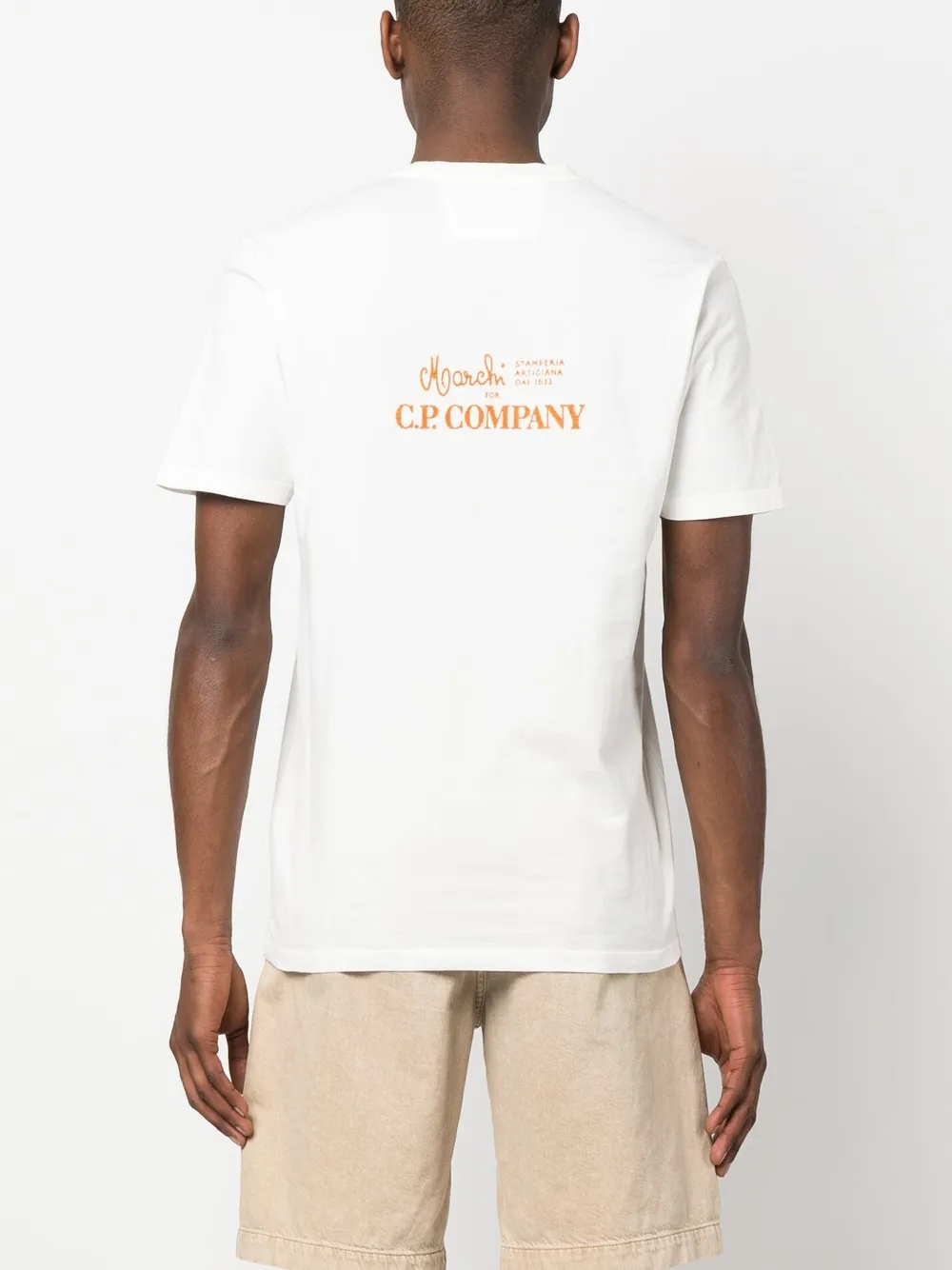 C.P. Company ロゴ Tシャツ | ホワイト | FARFETCH JP