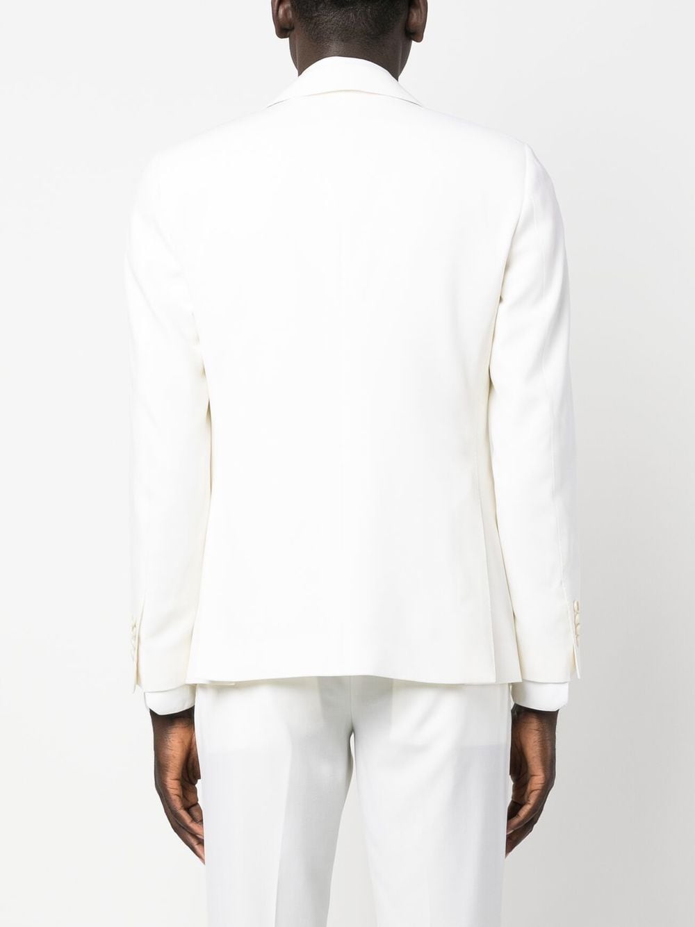 Shop Lardini Single-breasted Suit In Weiss