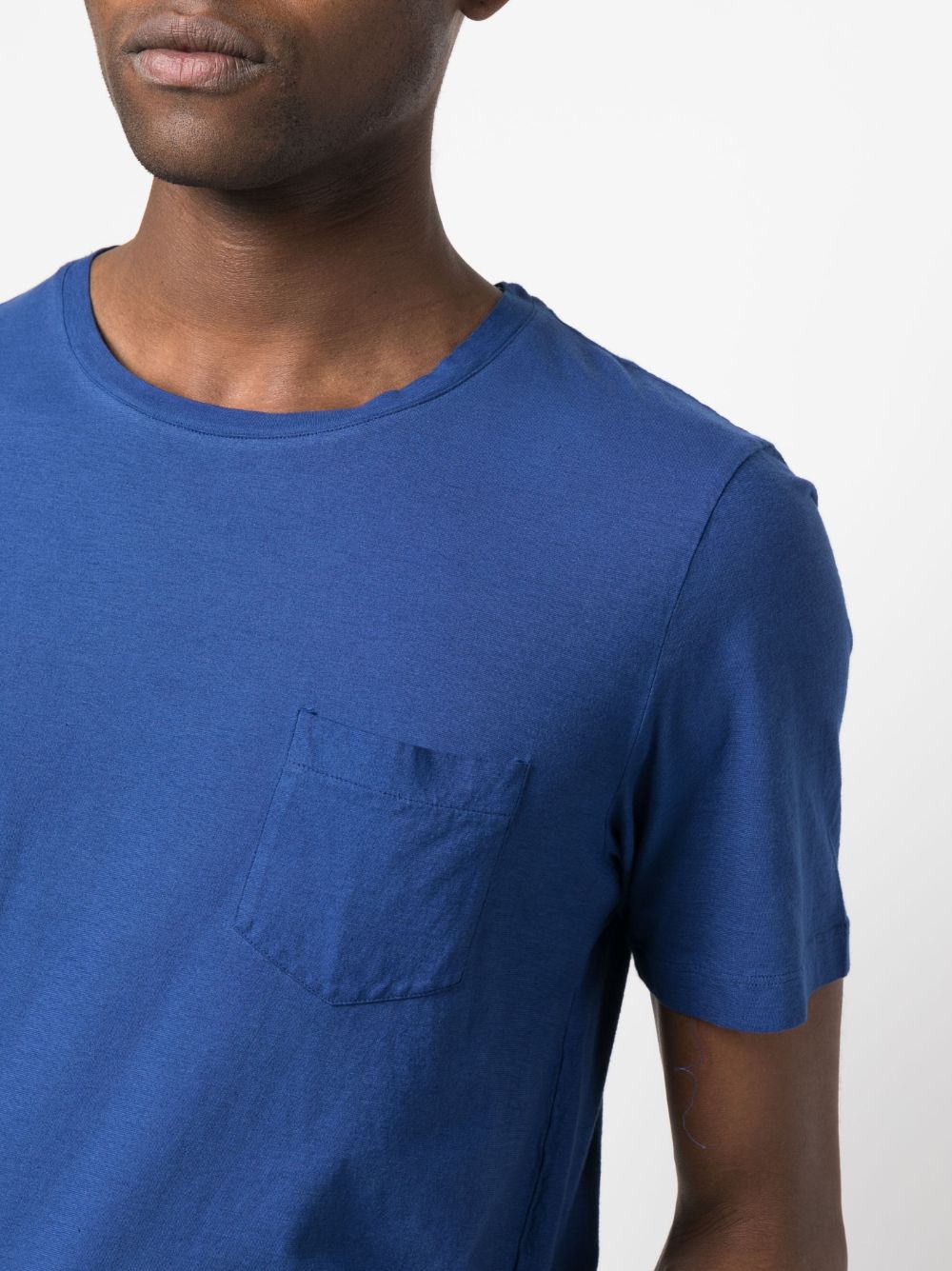 Shop Massimo Alba Jersey Cotton T-shirt In Blau