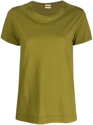 MASSIMO ALBA 売れ筋商品|||マッシモ アルバ Tシャツ トップス レディース Tops Green Women's Green Shirts - Massimo Dutti - US
