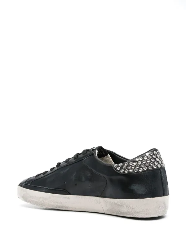 Golden Goose レースアップ スニーカー | ブラック | FARFETCH JP