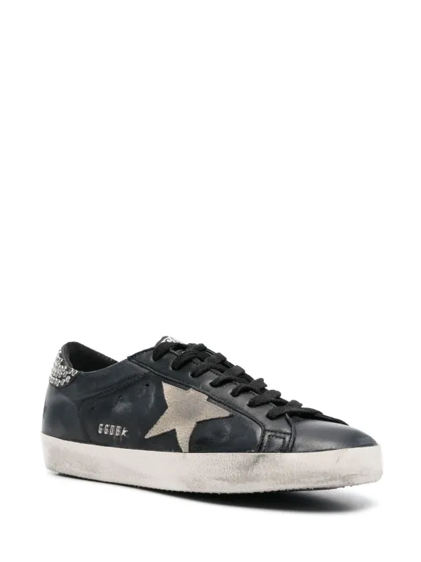 ゴールデングース　レースアップシューズ Golden Goose レースアップ スニーカー | ブラック | FARFETCH JP
