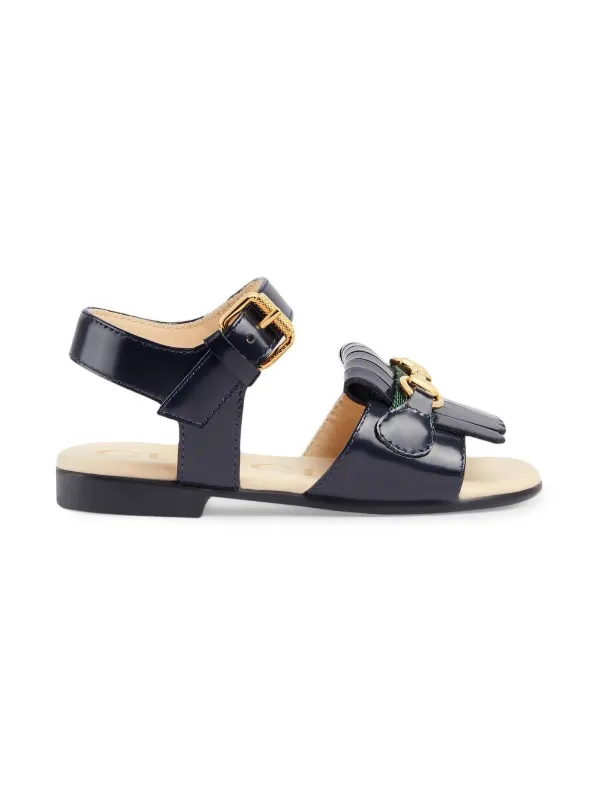 Gucci quarter strap flat sales sandal