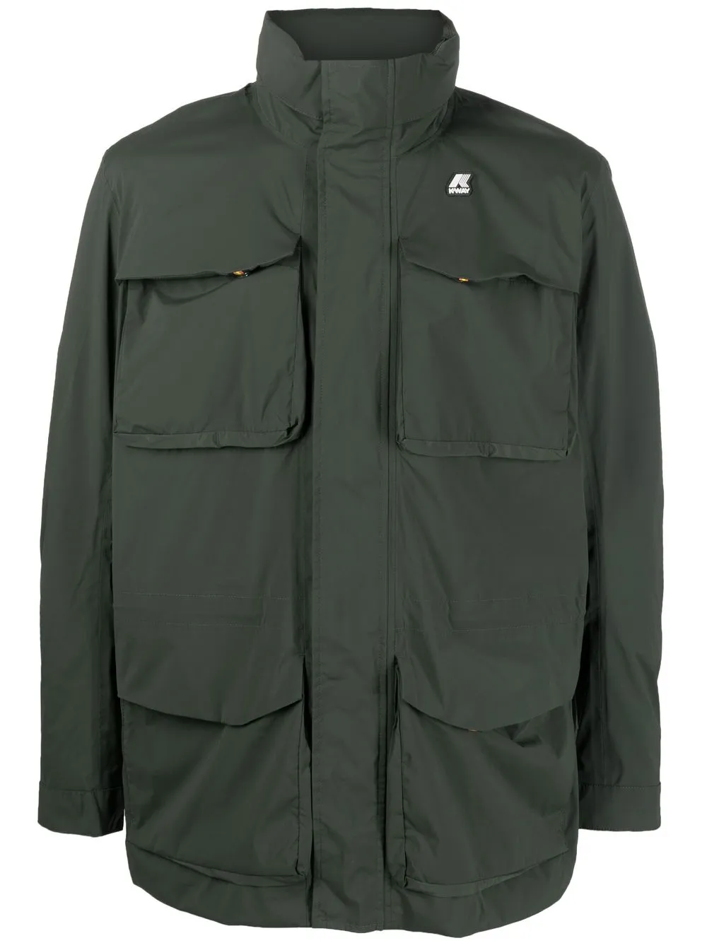 flap-pockets lightweight jacket