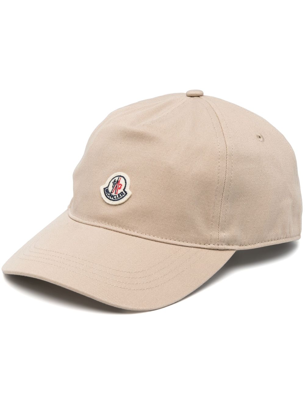 Moncler logo-patch Cotton Cap - Farfetch