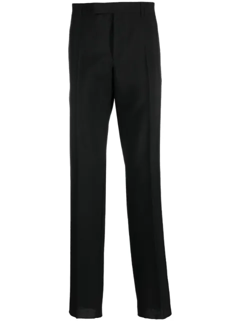 Versace straight-leg wool trousers