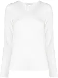 Le Tricot Perugia crew-neck wool sweater - White