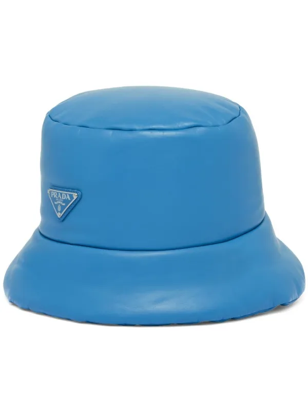 Blue prada 2025 bucket hat