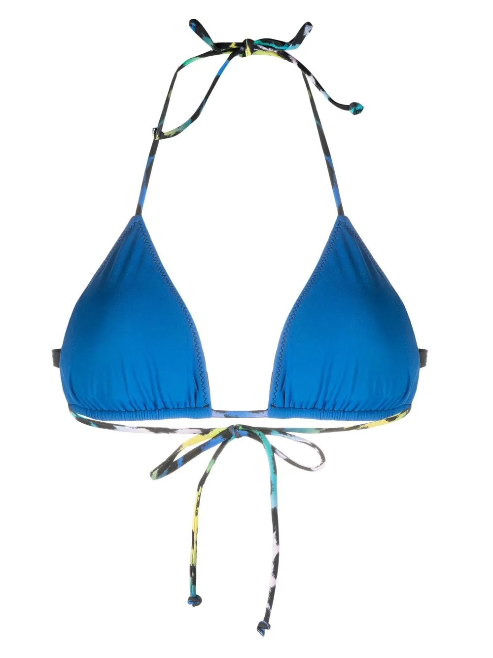 GANNI Bikinitop met luipaardprint - Zwart