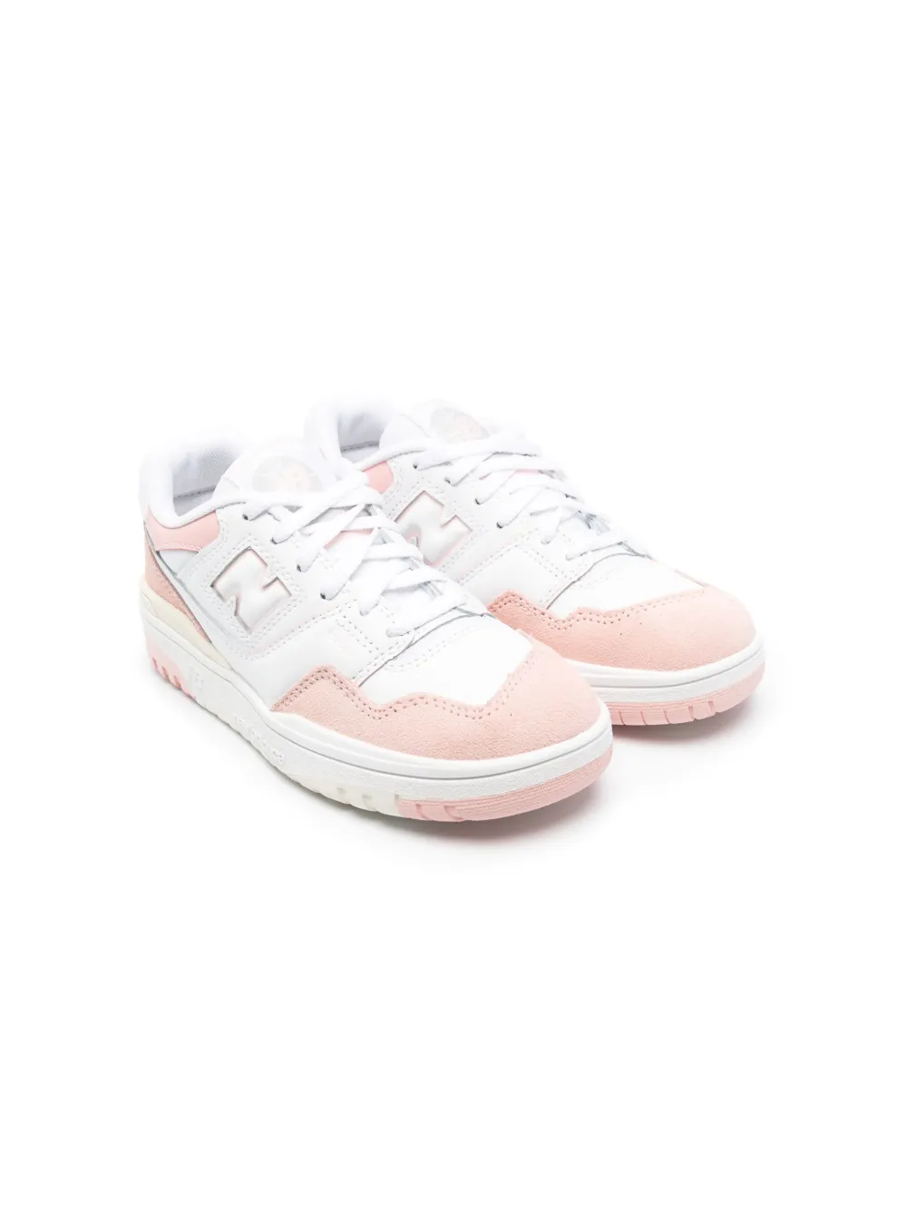 New Balance 550 Low-top Lace-up Sneakers In White