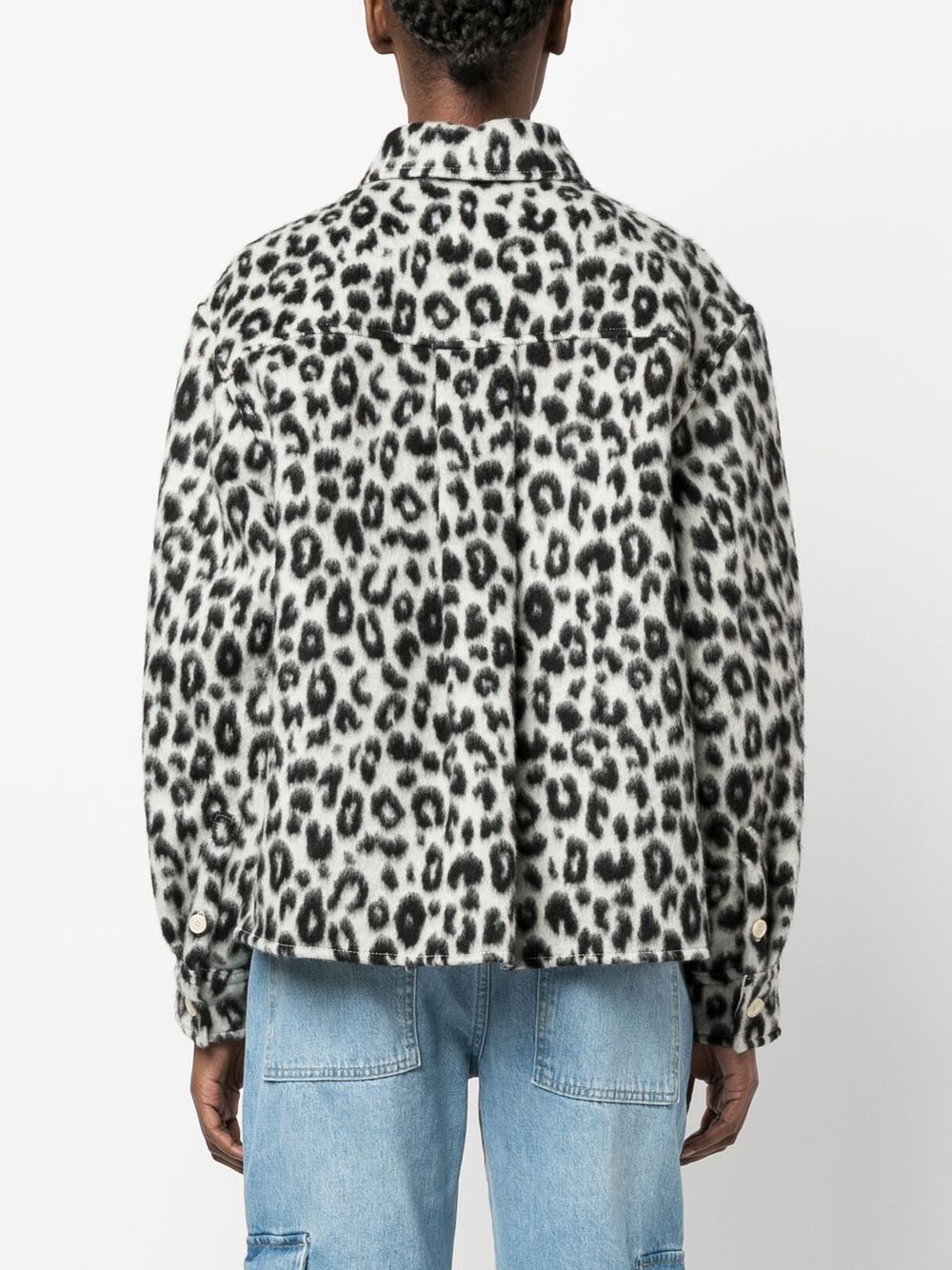 ISABEL MARANT Olanao leopard-print wool jacket Women