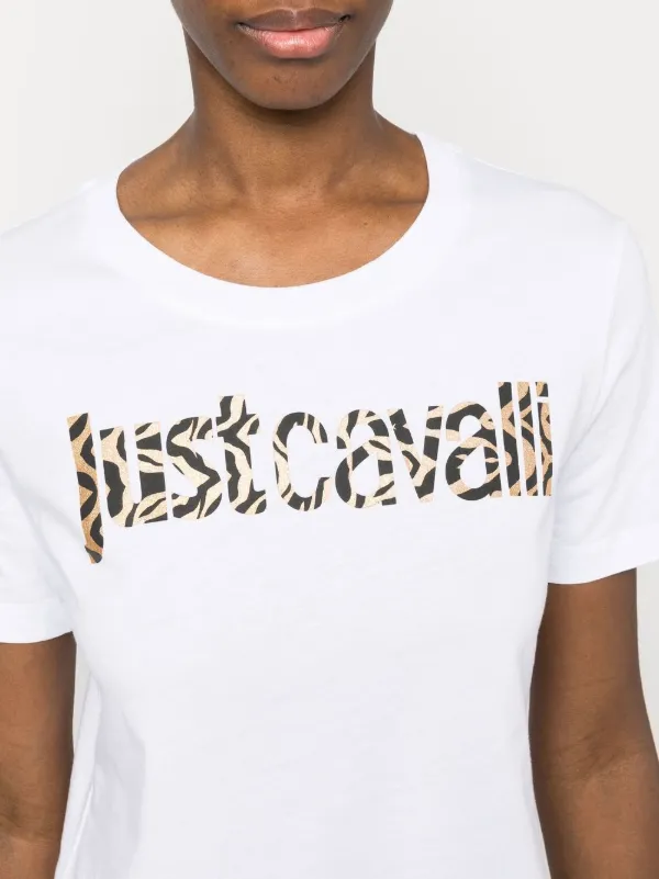 Just Cavalli Tiger-print short-sleeved T-shirt - Farfetch