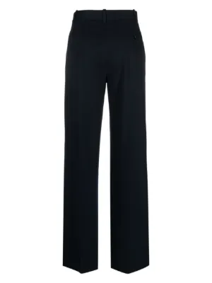 パンツ CIRCOLO 1901 Women Straight Pants FD3106BLU Blue Circolo 1901 - Circolo 1901 Trousers Blue