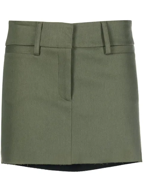 Blanca Vita concealed-front fastening miniskirt