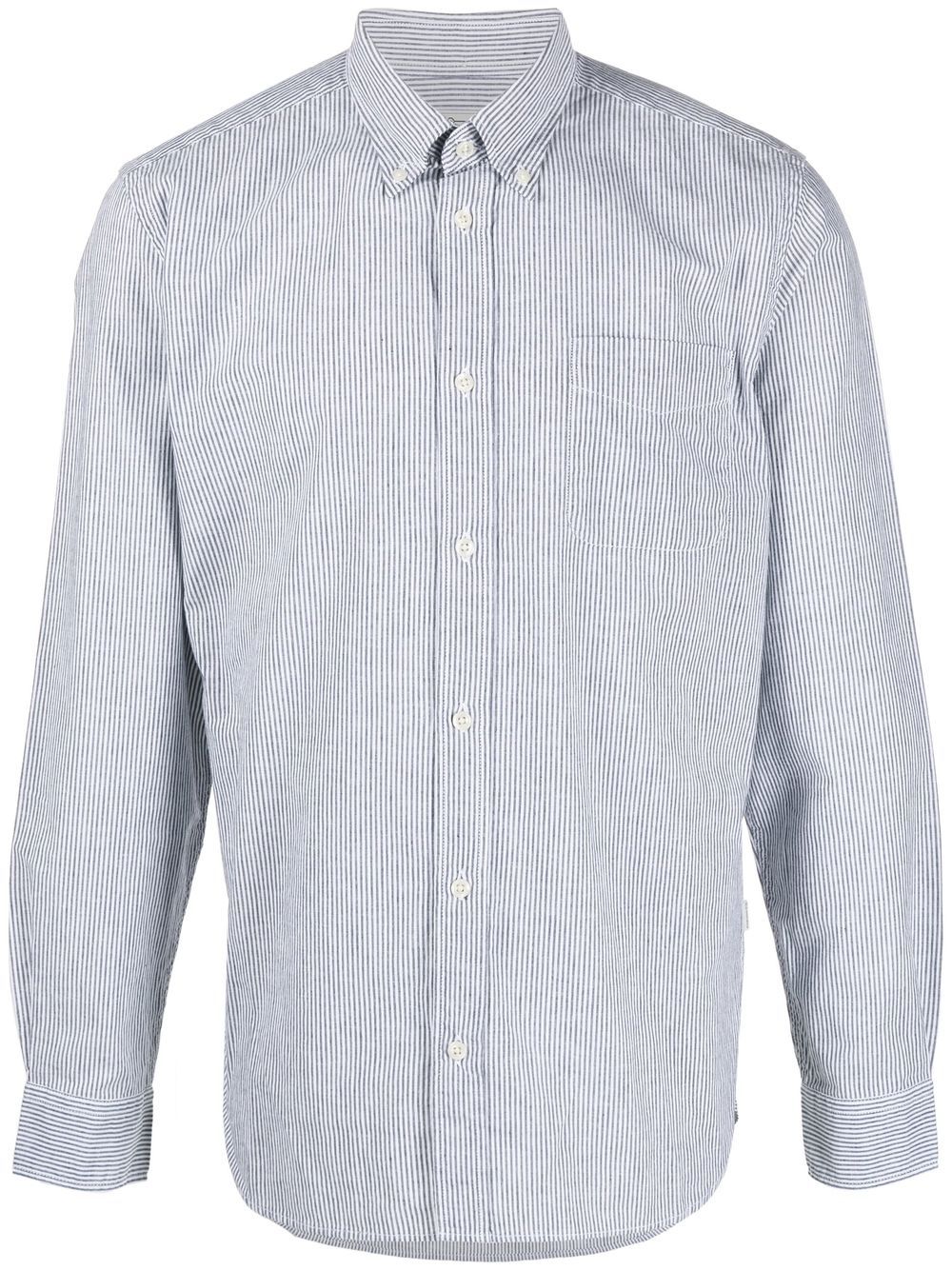 Woolrich Striped cotton-linen Shirt - Farfetch