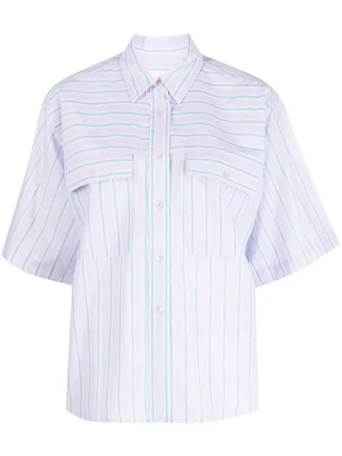 MARANT ÉTOILE chemise Nulenci à rayures