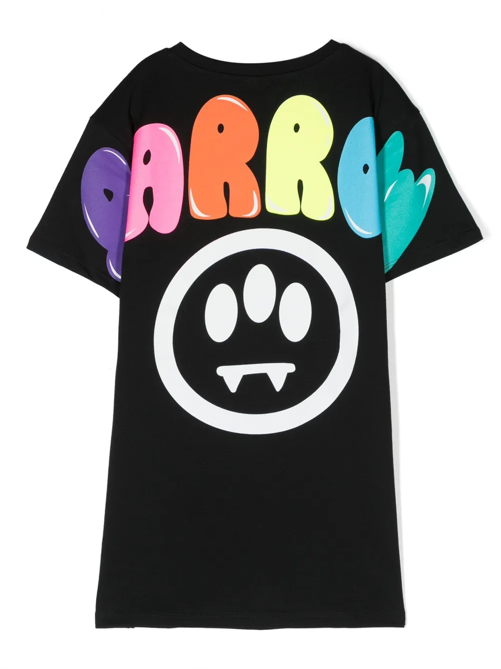 Barrow kids Jurk met logoprint - Zwart