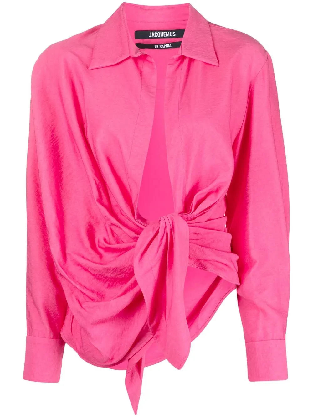 Jacquemus La Chemise Bahia Shirt In Purple