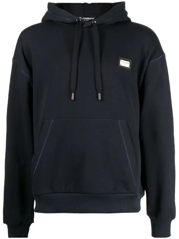 Dolce and gabbana hoodie black best sale