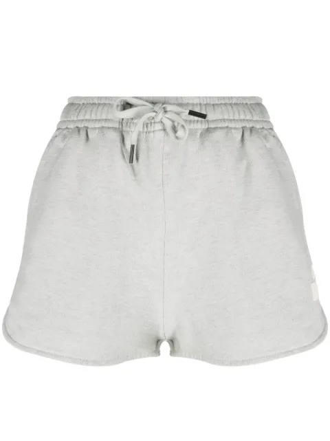 MARANT ÉTOILE shorts deportivos Mifa con logo estampado