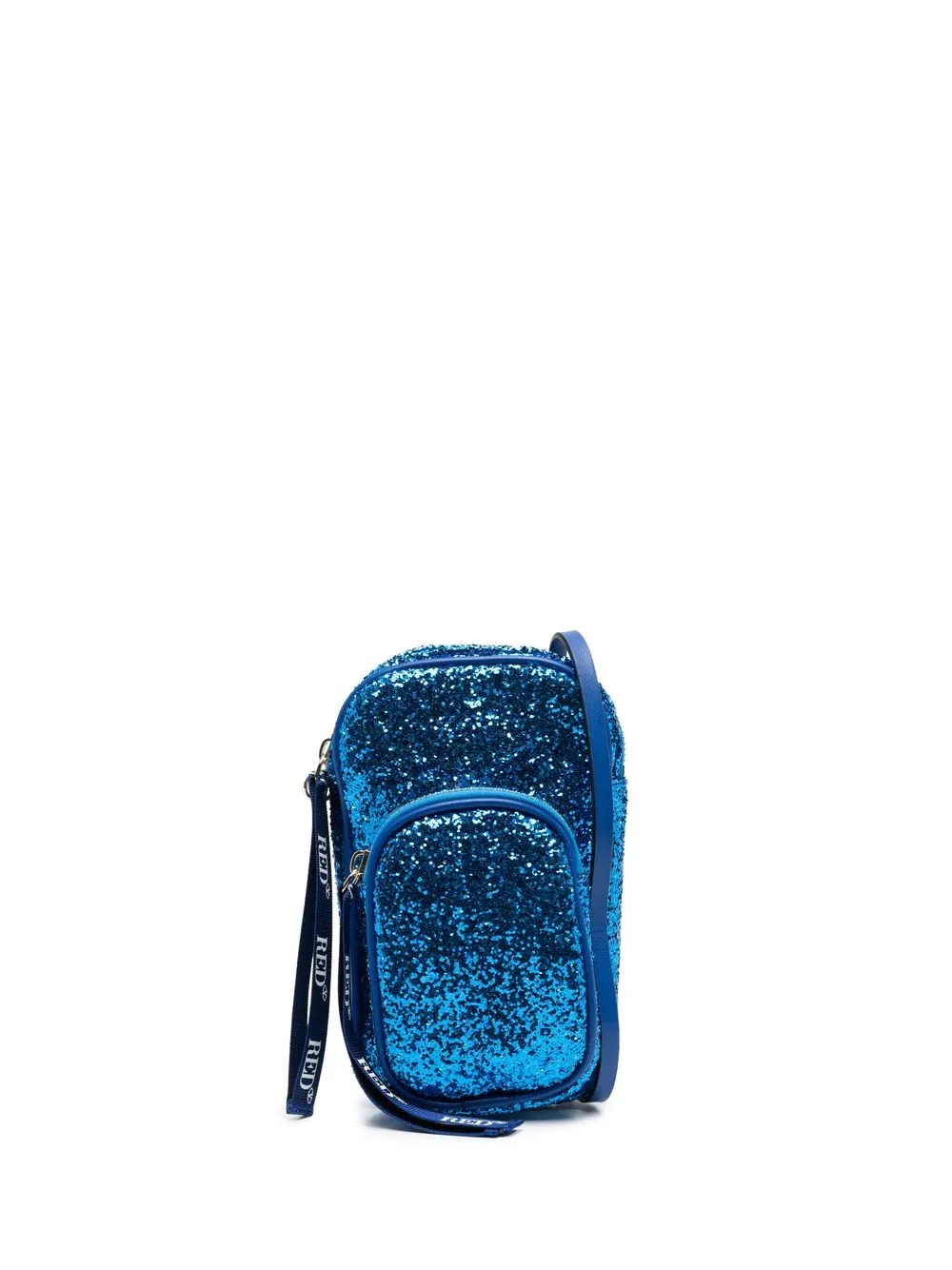 

RED(V) glitter all-around zip crossbody bag - Blue