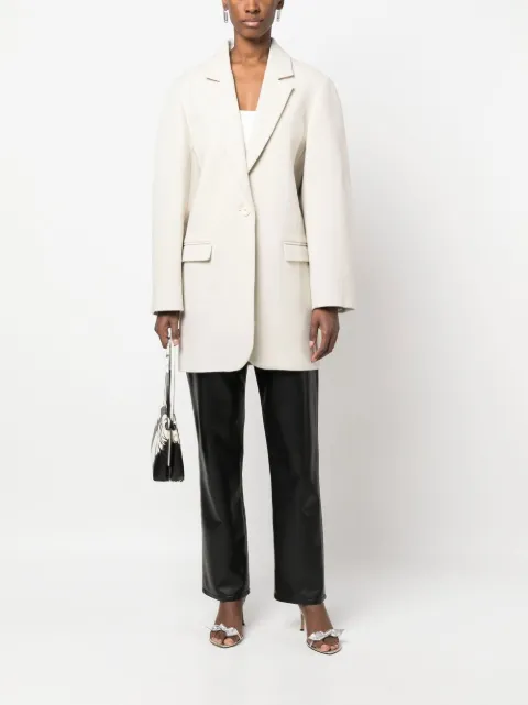 ISABEL MARANT Jilinka single-breasted coat MA0034FAA1D10I - 1