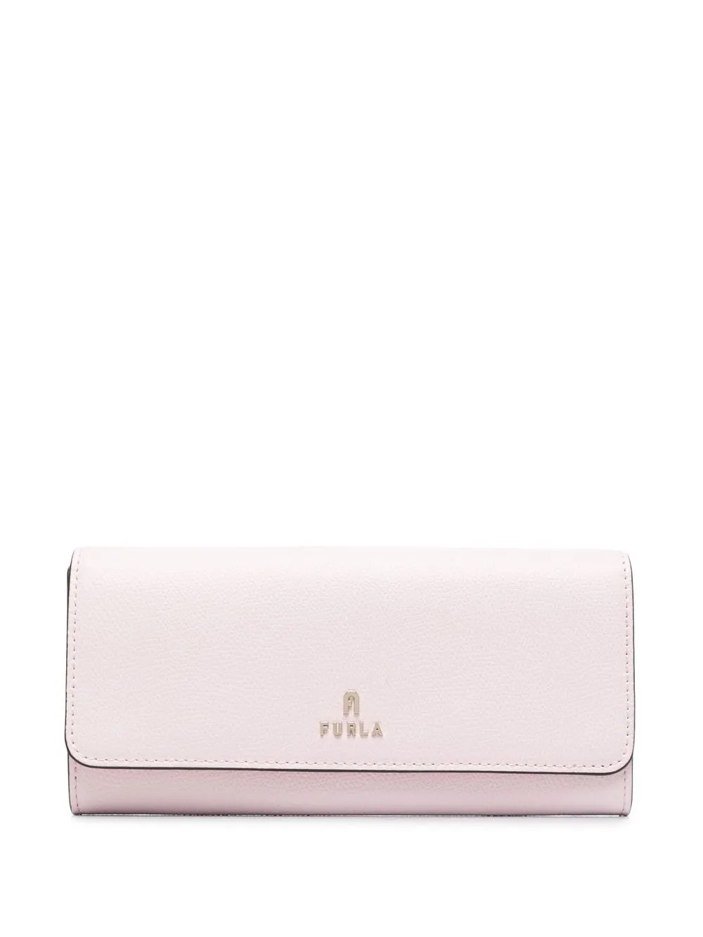 

Furla foldover-top logo-plaque wallet - Rosado