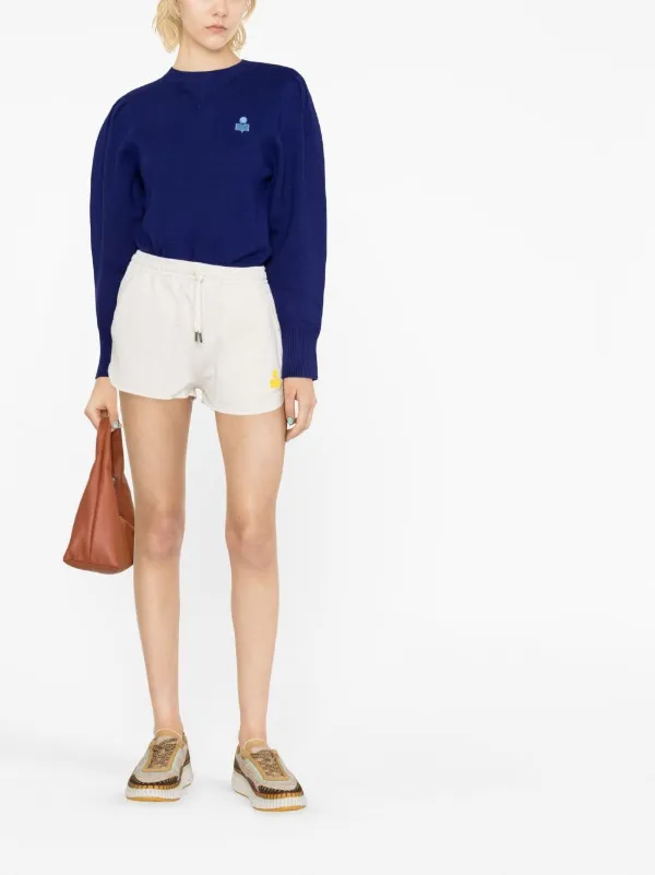 ショートパンツ Marant Etoile Shorts Mifa Marant Etoile Mifa cotton-blend shorts Isabel Marant Etoile