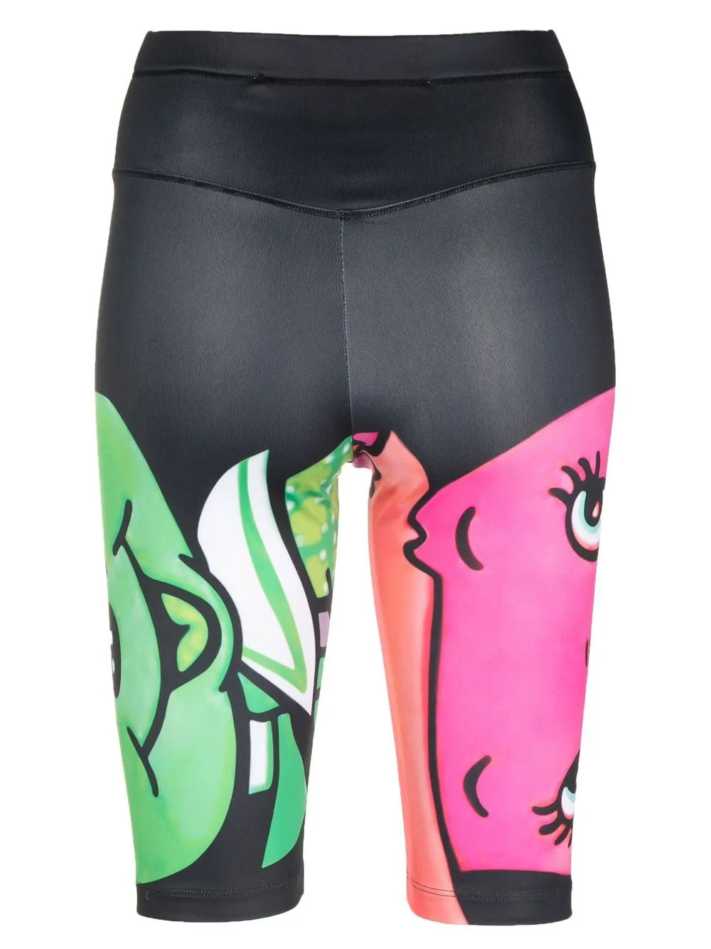 Chopova Lowena Bikershorts met print - Zwart