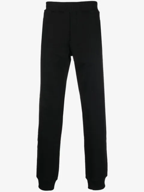 Just Cavalli logo-print cotton track pants