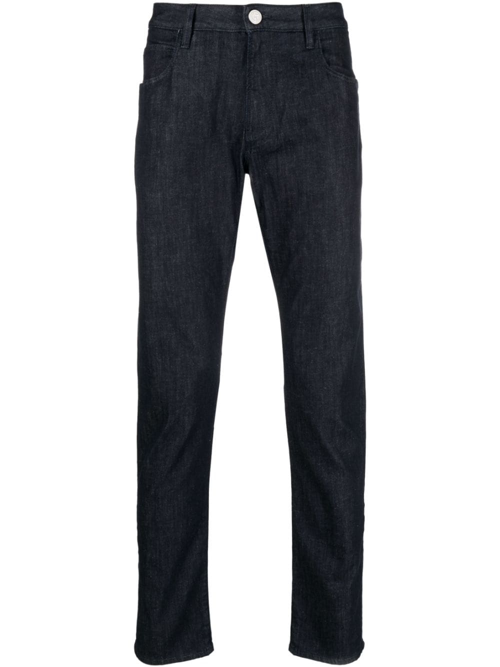 Giorgio Armani 5-pocket Denim Jeans In Blue