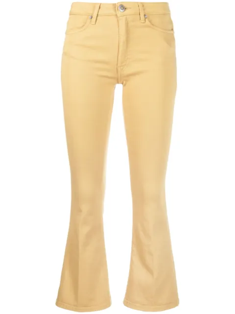 DONDUP jeans bootcut con parche del logo