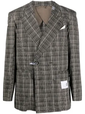 Faith Connexion Hooded button-up Tweed Jacket | Black | FARFETCH
