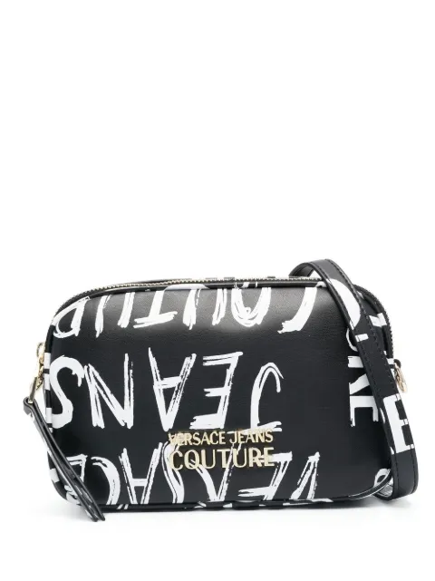 Versace Jeans Couture logo print crossbody bag
