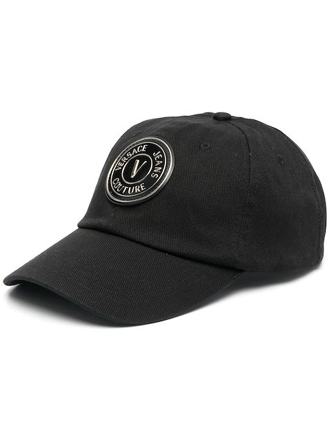 Versace Jeans Couture Baseballkappe mit Logo-Patch
